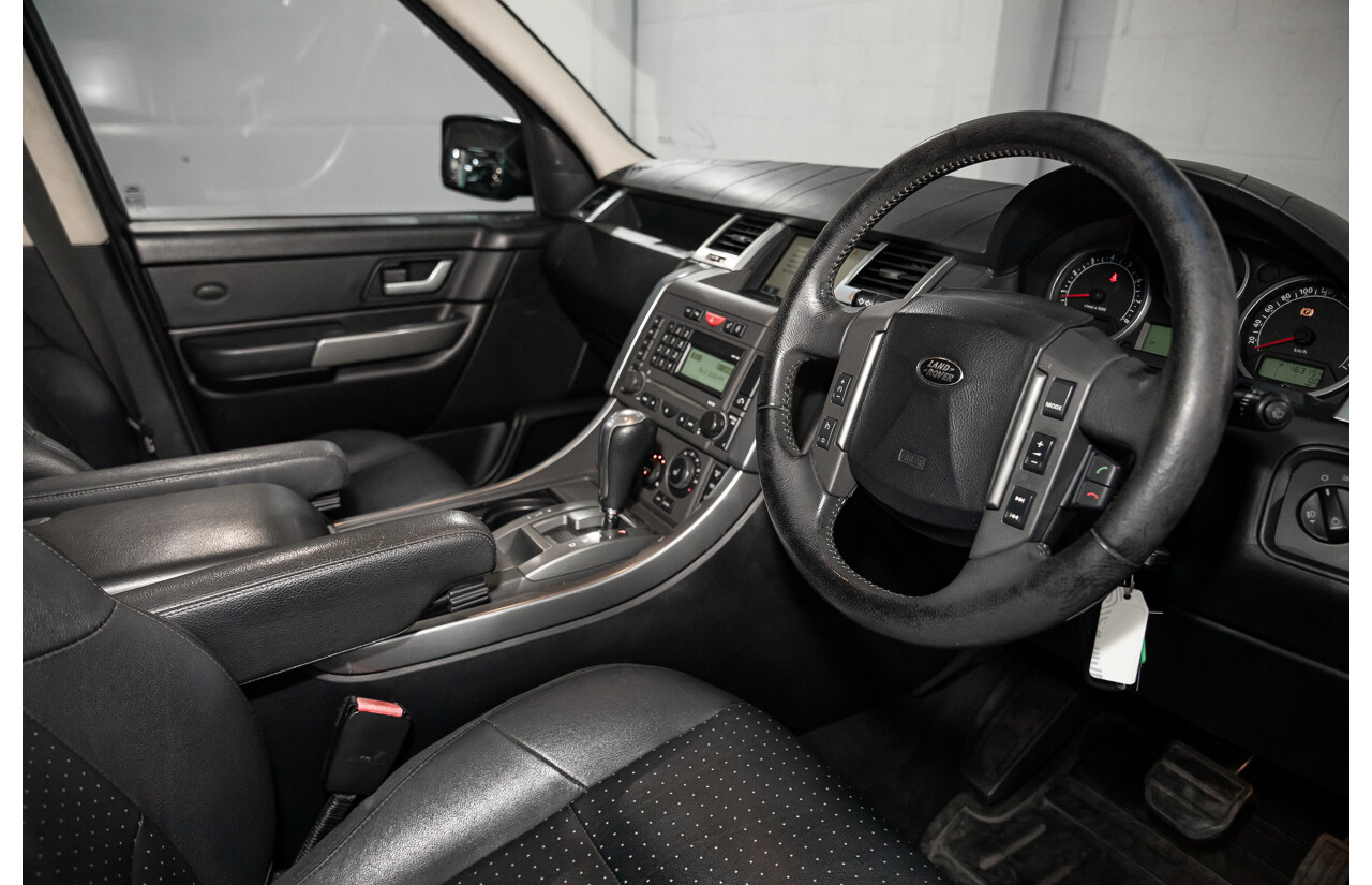 1/2005 Land Rover Range Rover Sport 4.2 S/C 4d Wagon Java Black Metallic Supercharged V8 4.2L - Personal Import 8/12