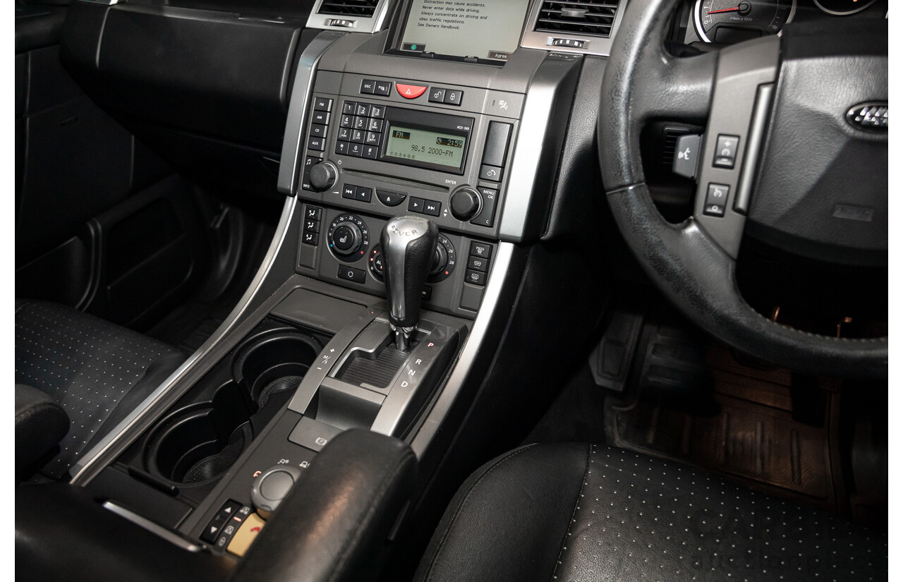 1/2005 Land Rover Range Rover Sport 4.2 S/C 4d Wagon Java Black Metallic Supercharged V8 4.2L - Personal Import 8/12