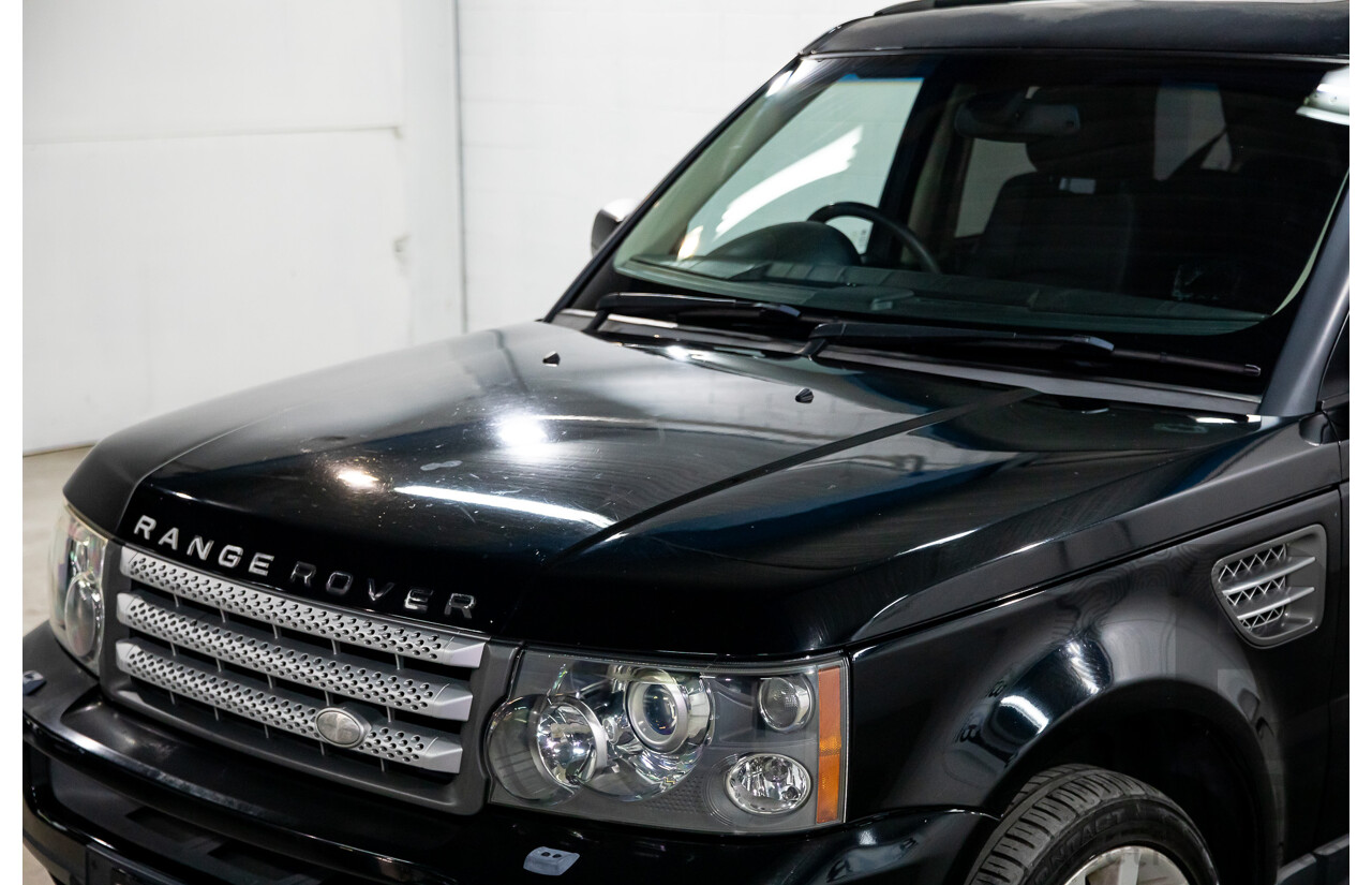 1/2005 Land Rover Range Rover Sport 4.2 S/C 4d Wagon Java Black Metallic Supercharged V8 4.2L - Personal Import 8/12