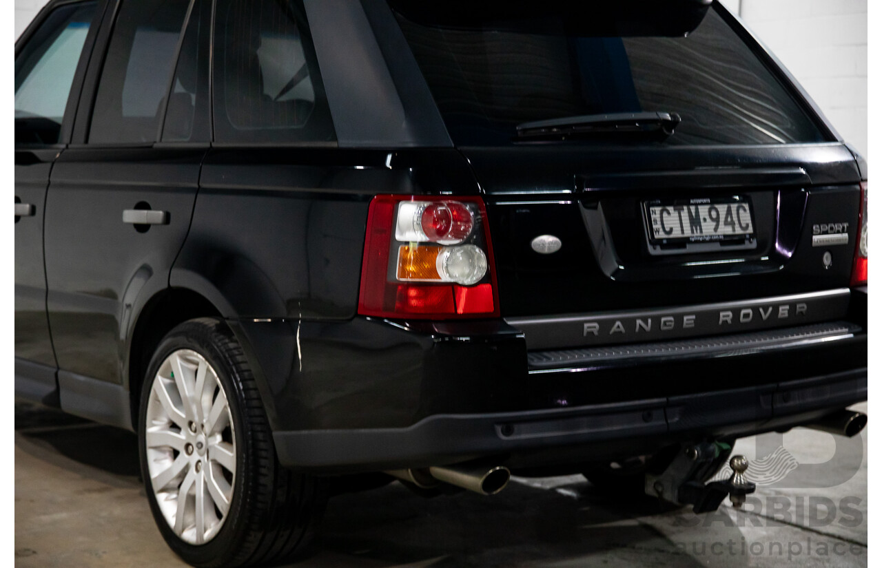 1/2005 Land Rover Range Rover Sport 4.2 S/C 4d Wagon Java Black Metallic Supercharged V8 4.2L - Personal Import 8/12
