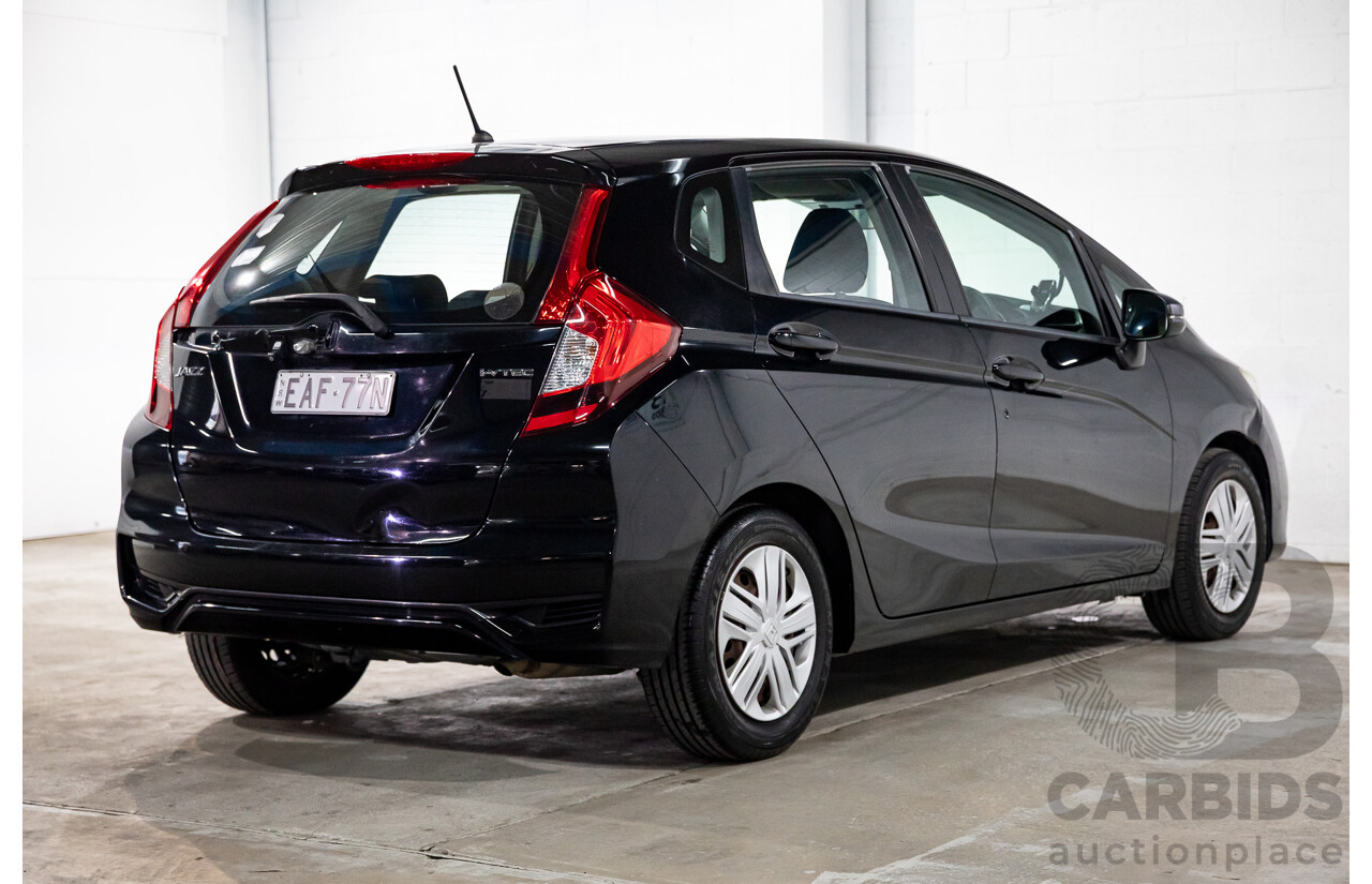 02/2019 Honda Jazz VTi (FWD) GK MY19 5D Hatchback Black 1.5L