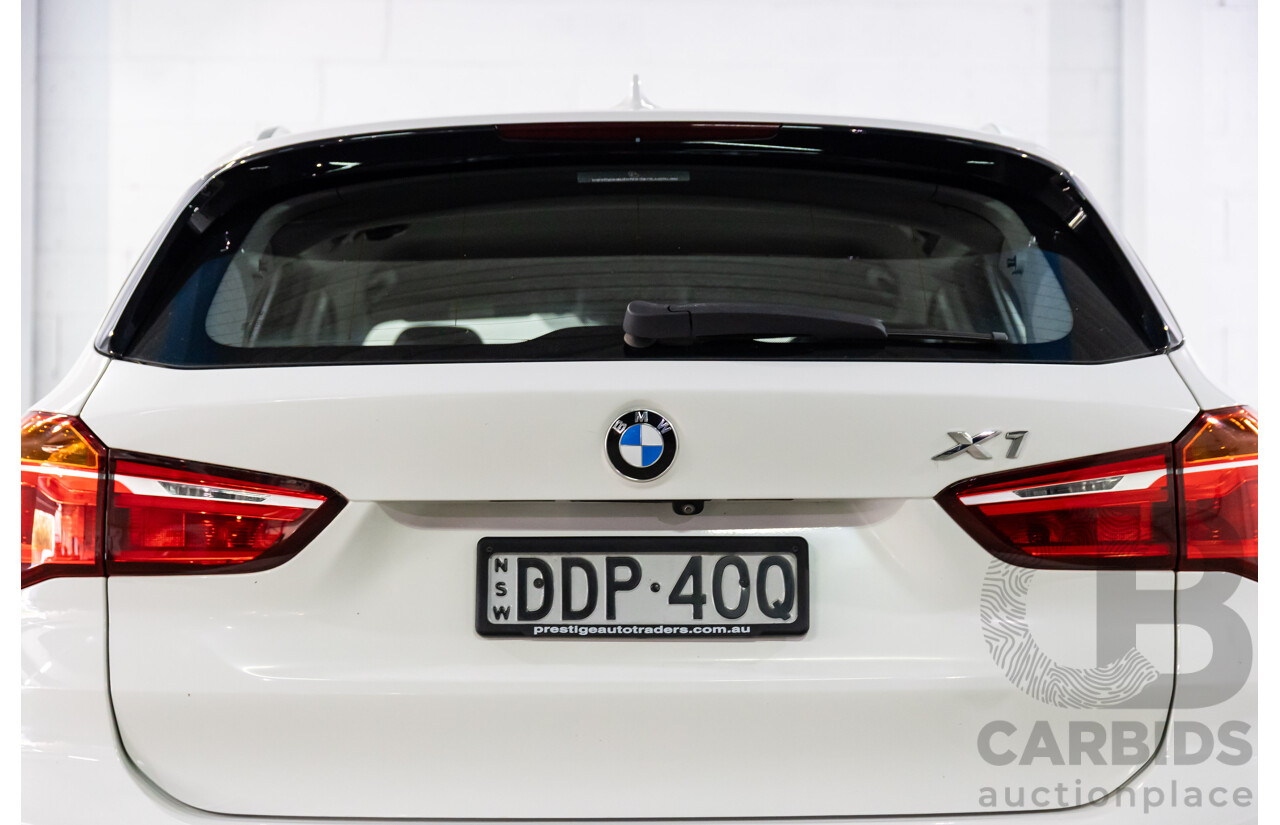 03/2016 BMW X1 xDrive20d xLine (AWD) F48 4d Wagon Alpine White Turbo Diesel 2.0L