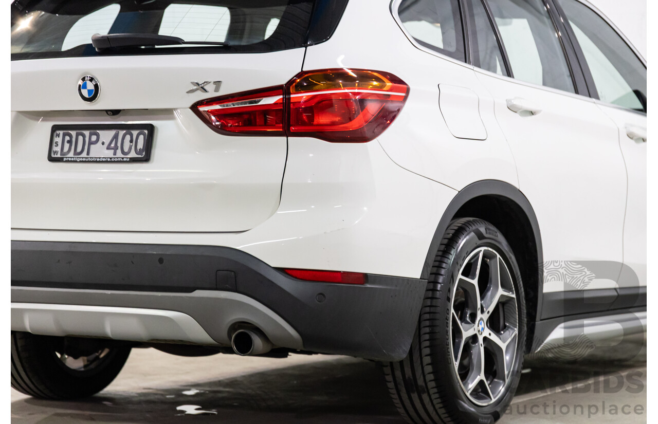 03/2016 BMW X1 xDrive20d xLine (AWD) F48 4d Wagon Alpine White Turbo Diesel 2.0L