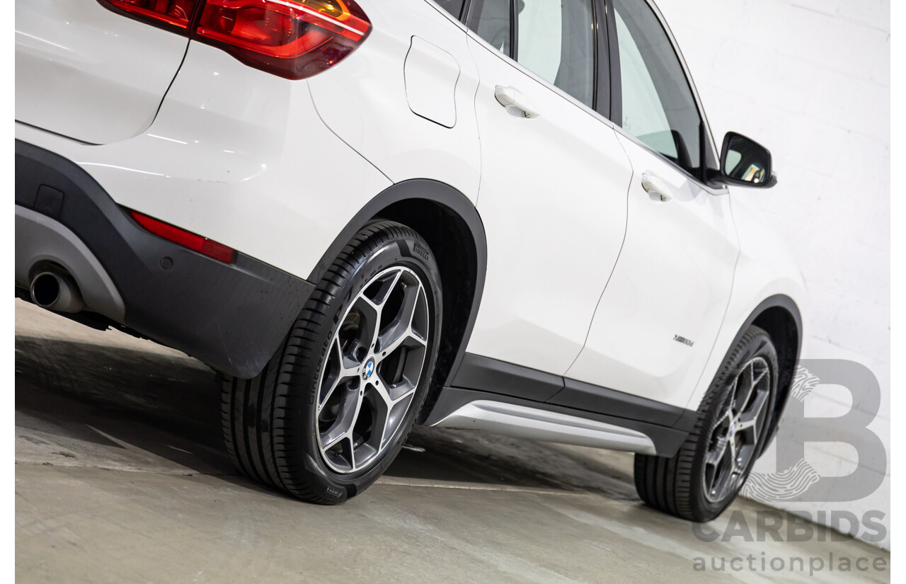 03/2016 BMW X1 xDrive20d xLine (AWD) F48 4d Wagon Alpine White Turbo Diesel 2.0L