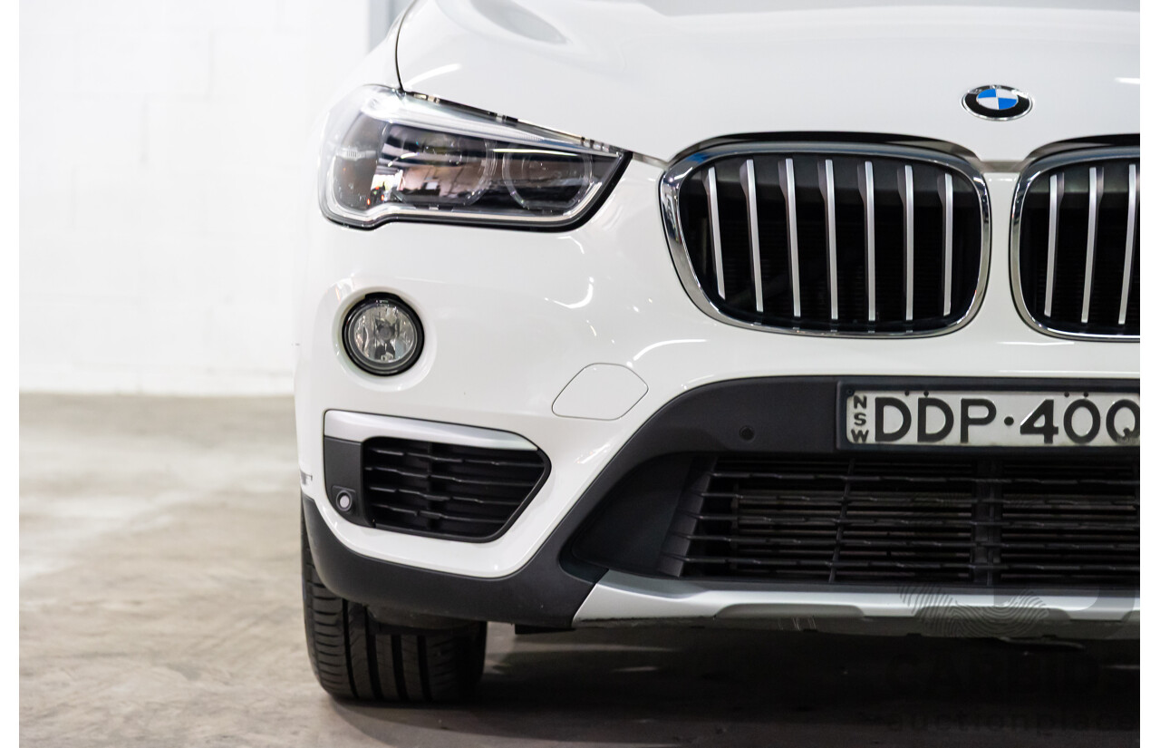 03/2016 BMW X1 xDrive20d xLine (AWD) F48 4d Wagon Alpine White Turbo Diesel 2.0L
