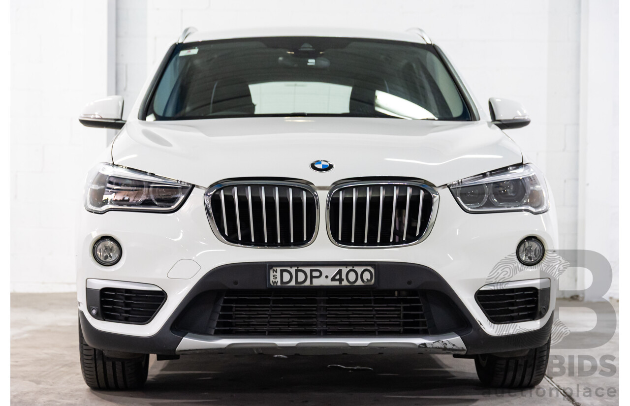 03/2016 BMW X1 xDrive20d xLine (AWD) F48 4d Wagon Alpine White Turbo Diesel 2.0L