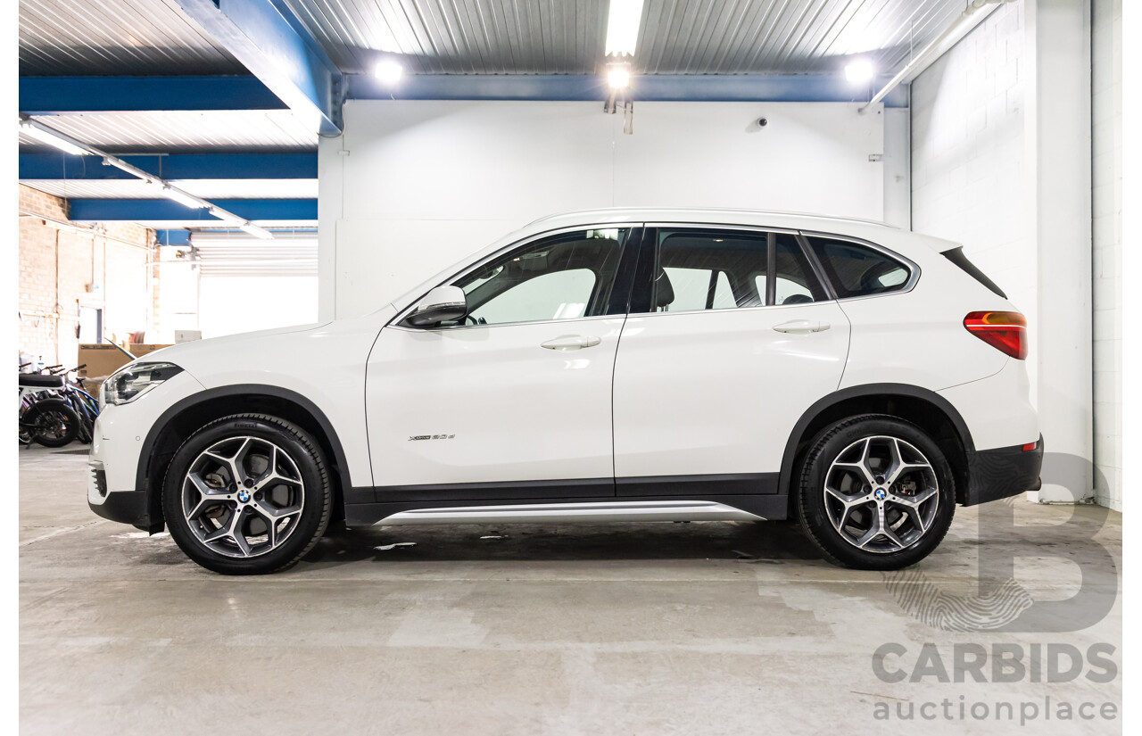 03/2016 BMW X1 xDrive20d xLine (AWD) F48 4d Wagon Alpine White Turbo Diesel 2.0L