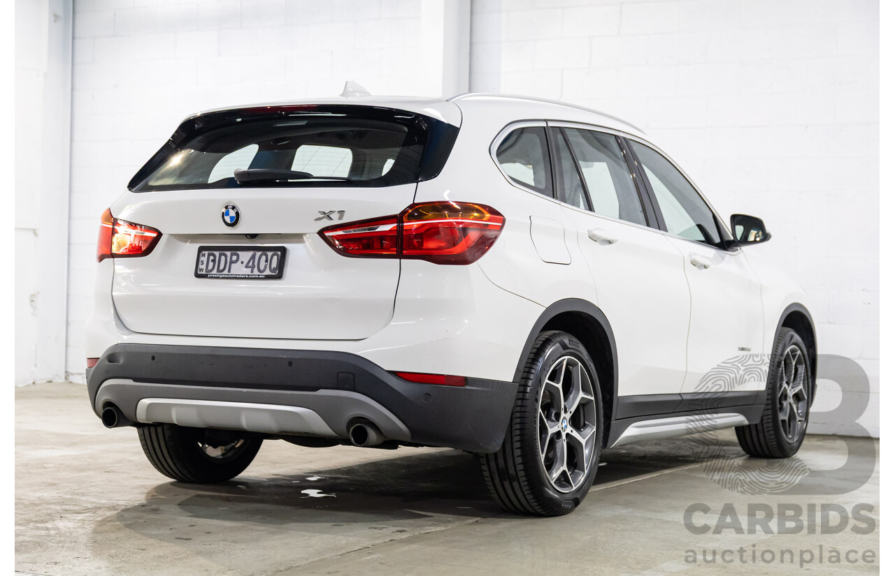 03/2016 BMW X1 xDrive20d xLine (AWD) F48 4d Wagon Alpine White Turbo Diesel 2.0L