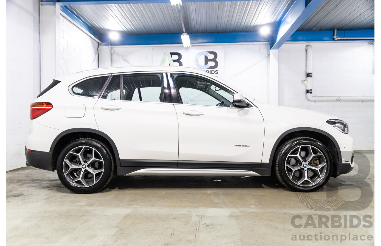 03/2016 BMW X1 xDrive20d xLine (AWD) F48 4d Wagon Alpine White Turbo Diesel 2.0L