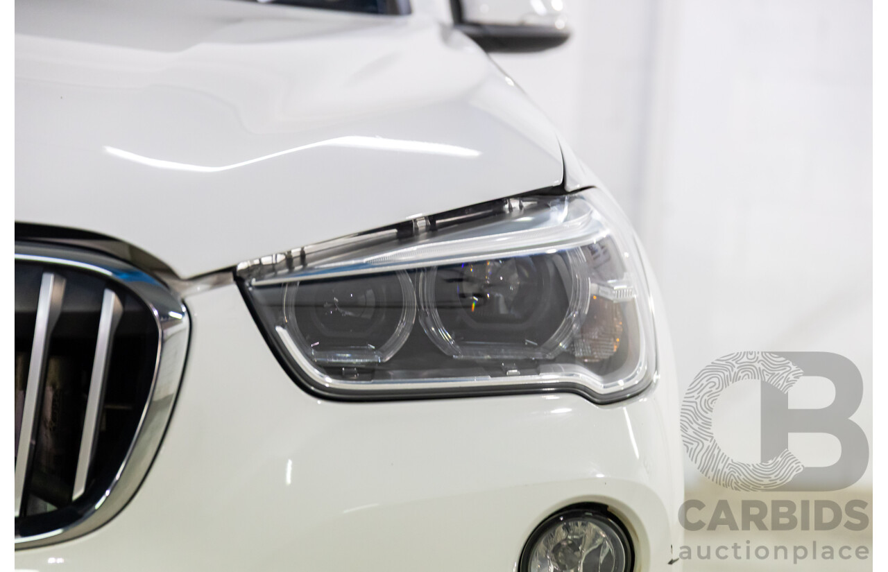 03/2016 BMW X1 xDrive20d xLine (AWD) F48 4d Wagon Alpine White Turbo Diesel 2.0L
