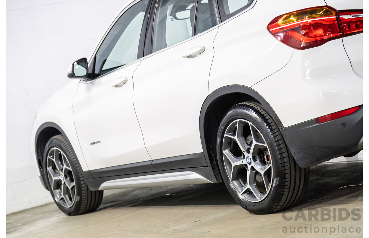 03/2016 BMW X1 xDrive20d xLine (AWD) F48 4d Wagon Alpine White Turbo Diesel 2.0L