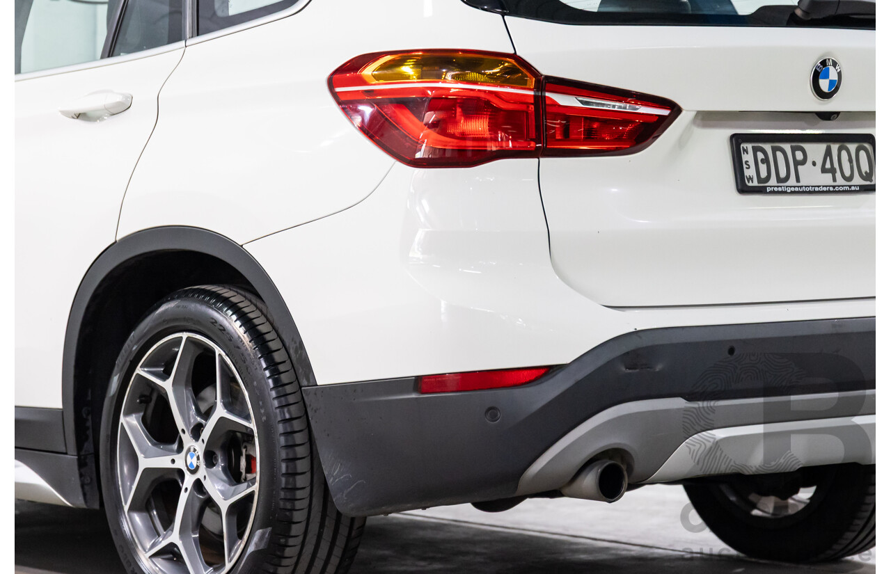 03/2016 BMW X1 xDrive20d xLine (AWD) F48 4d Wagon Alpine White Turbo Diesel 2.0L