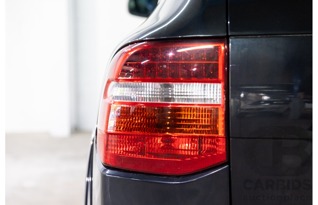 1/2008 Porsche Cayenne S MY08 4d Wagon Basalt Black Metallic V8 4.8L