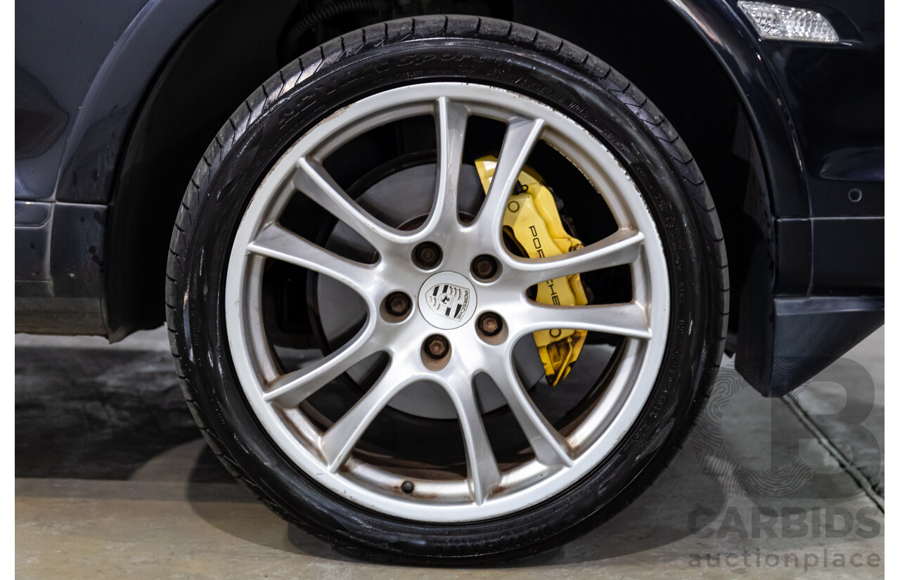 1/2008 Porsche Cayenne S MY08 4d Wagon Basalt Black Metallic V8 4.8L