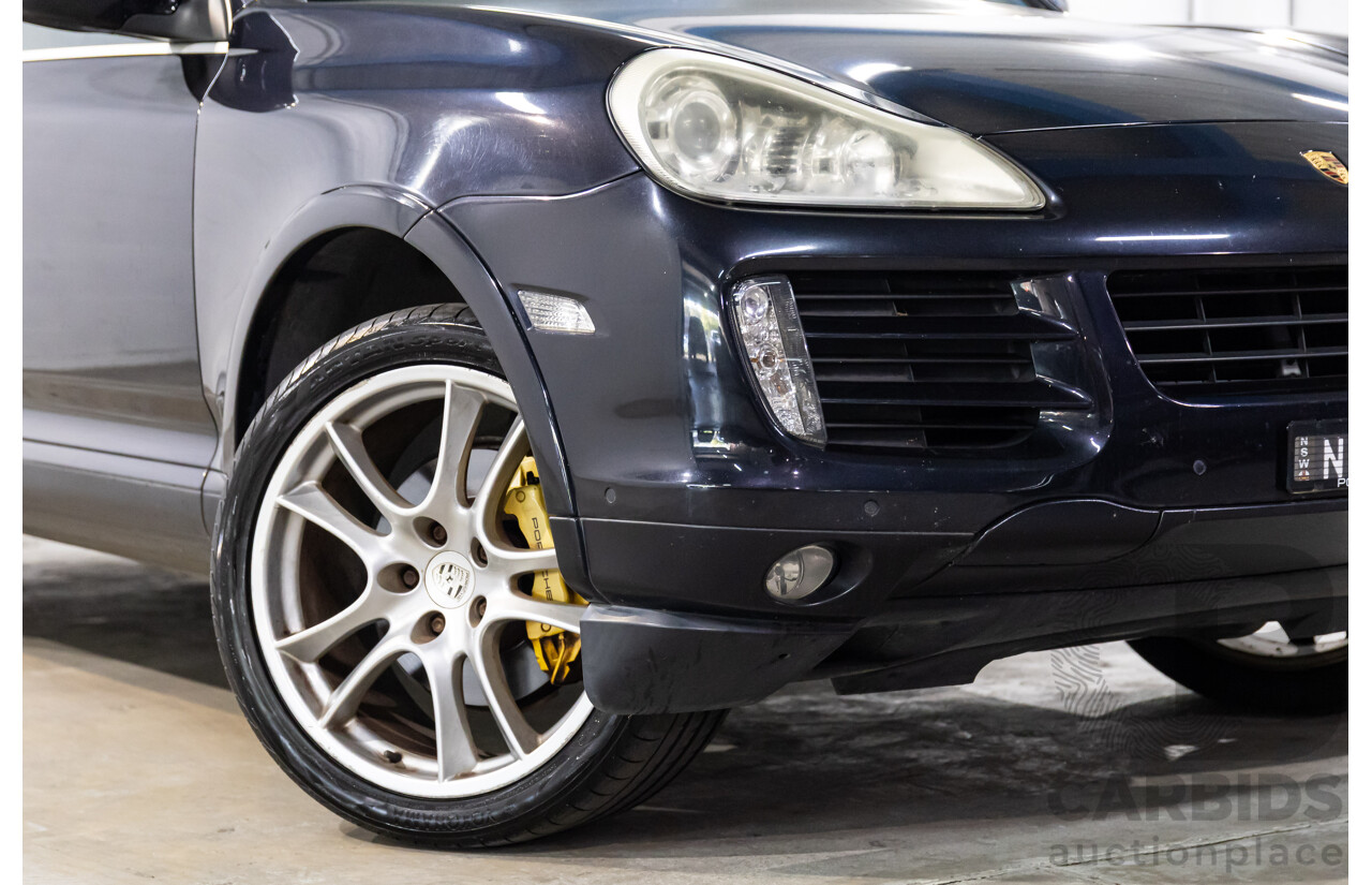 1/2008 Porsche Cayenne S MY08 4d Wagon Basalt Black Metallic V8 4.8L