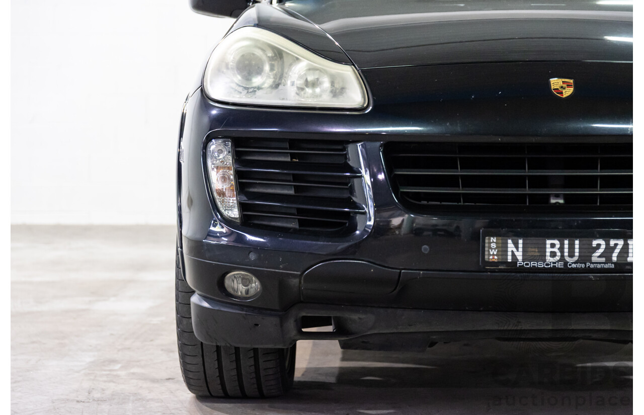 1/2008 Porsche Cayenne S MY08 4d Wagon Basalt Black Metallic V8 4.8L