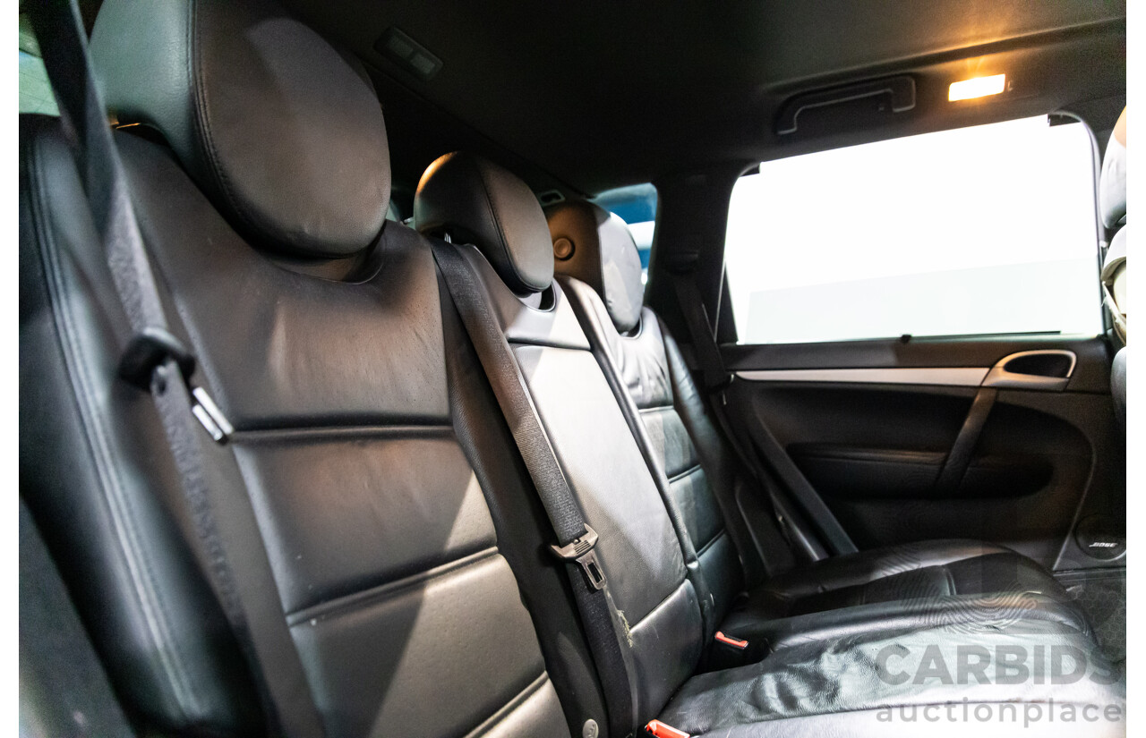 1/2008 Porsche Cayenne S MY08 4d Wagon Basalt Black Metallic V8 4.8L