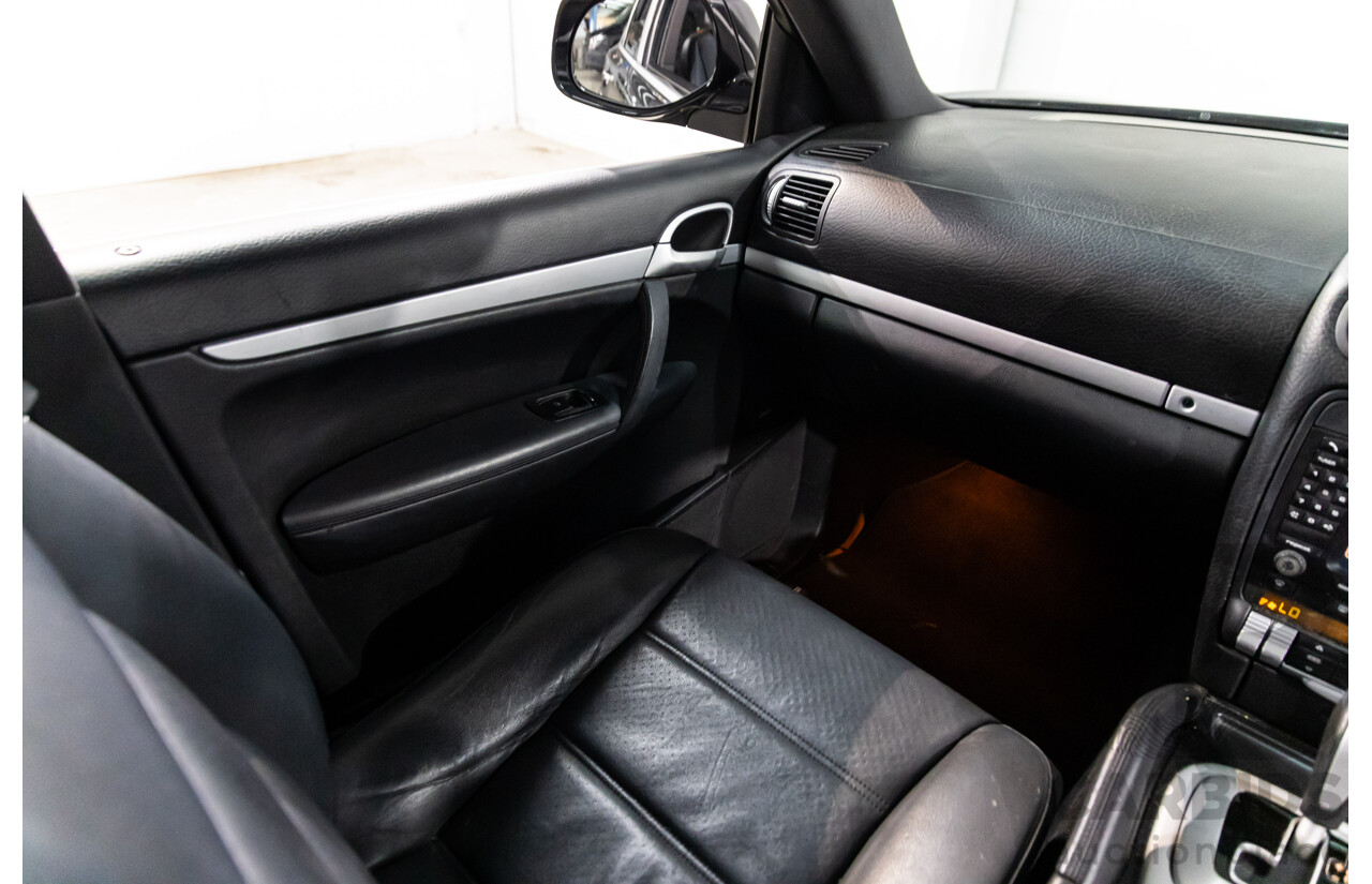 1/2008 Porsche Cayenne S MY08 4d Wagon Basalt Black Metallic V8 4.8L