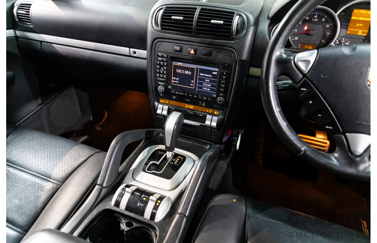 1/2008 Porsche Cayenne S MY08 4d Wagon Basalt Black Metallic V8 4.8L