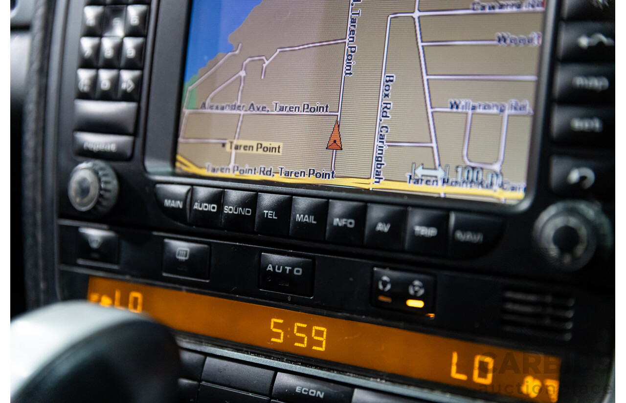 1/2008 Porsche Cayenne S MY08 4d Wagon Basalt Black Metallic V8 4.8L