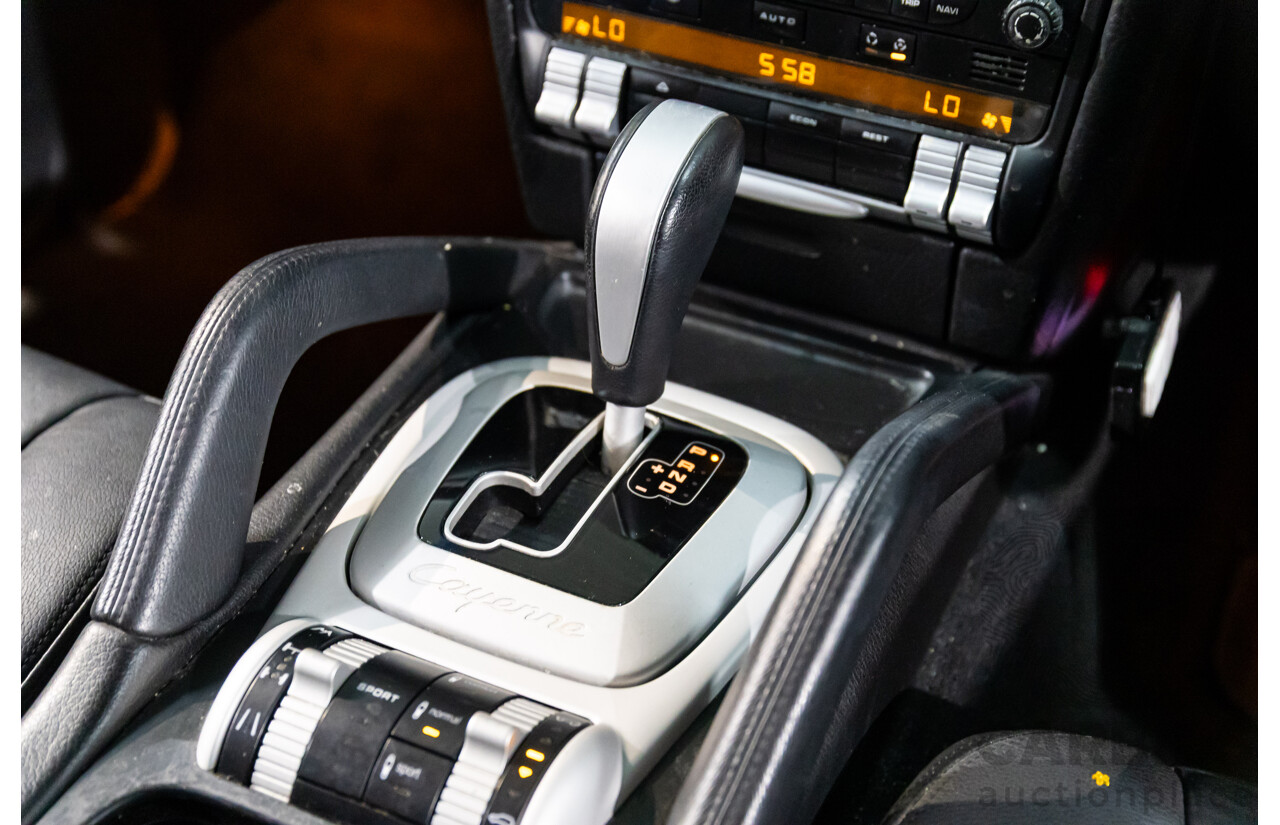 1/2008 Porsche Cayenne S MY08 4d Wagon Basalt Black Metallic V8 4.8L