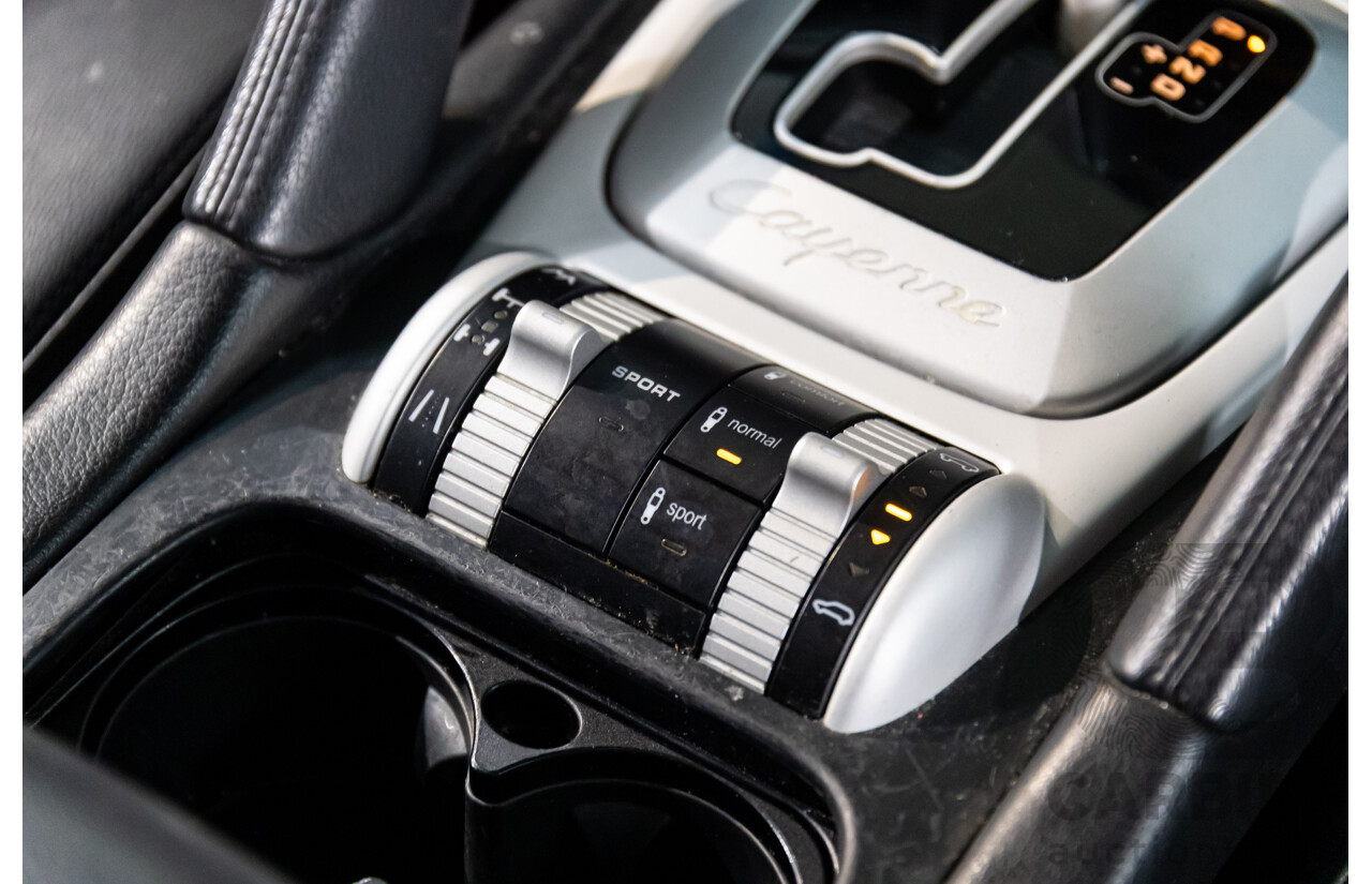 1/2008 Porsche Cayenne S MY08 4d Wagon Basalt Black Metallic V8 4.8L