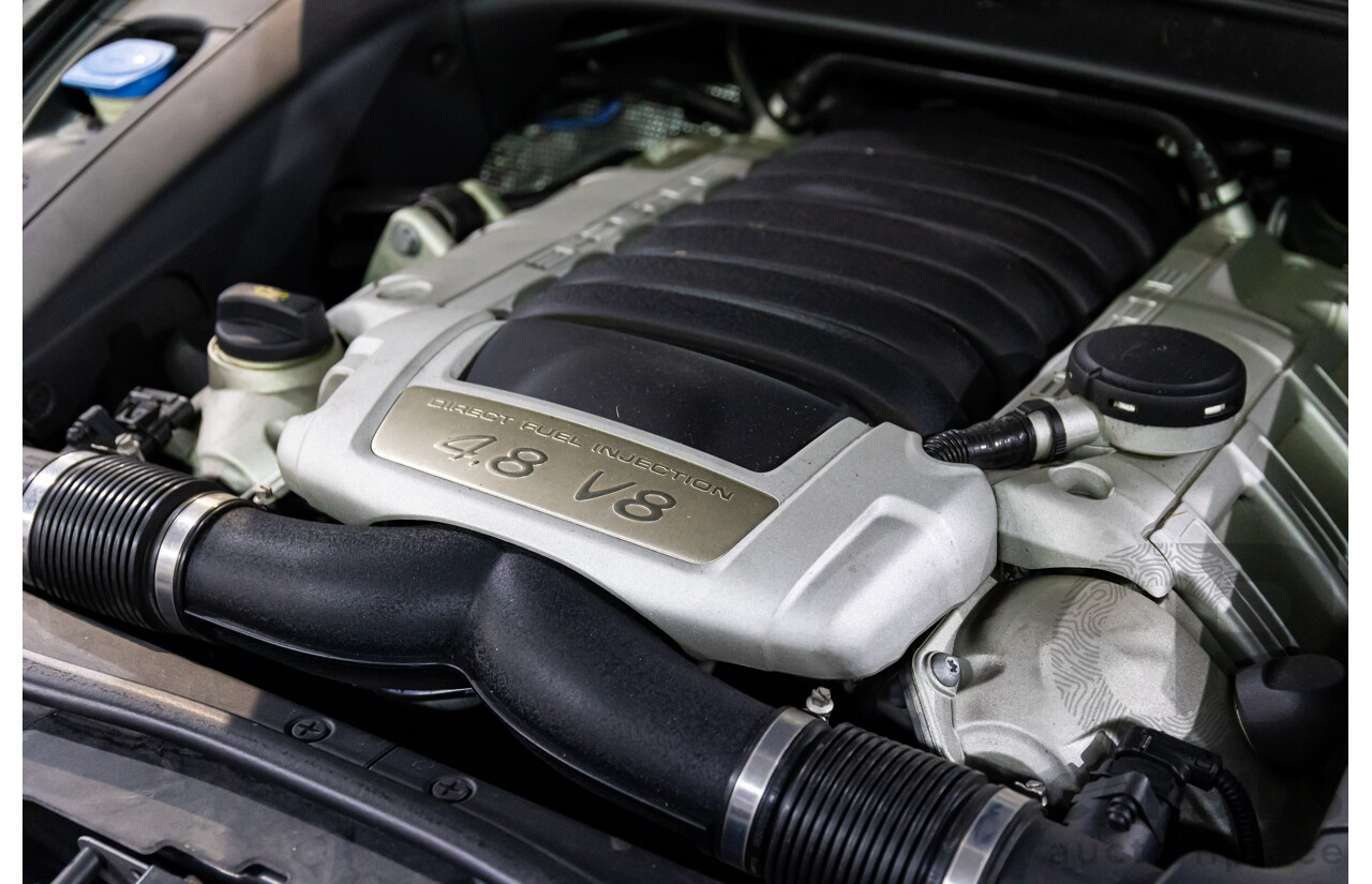 1/2008 Porsche Cayenne S MY08 4d Wagon Basalt Black Metallic V8 4.8L