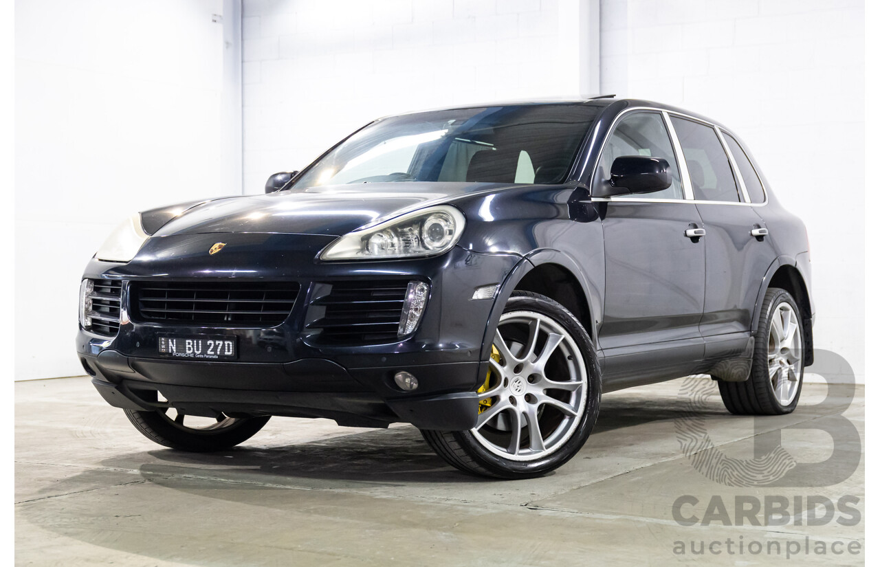 1/2008 Porsche Cayenne S MY08 4d Wagon Basalt Black Metallic V8 4.8L
