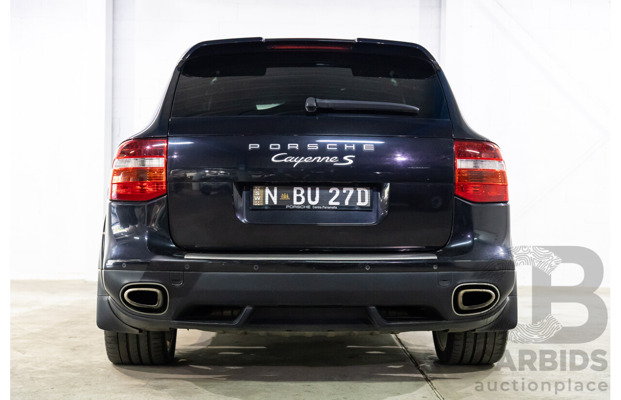 1/2008 Porsche Cayenne S MY08 4d Wagon Basalt Black Metallic V8 4.8L