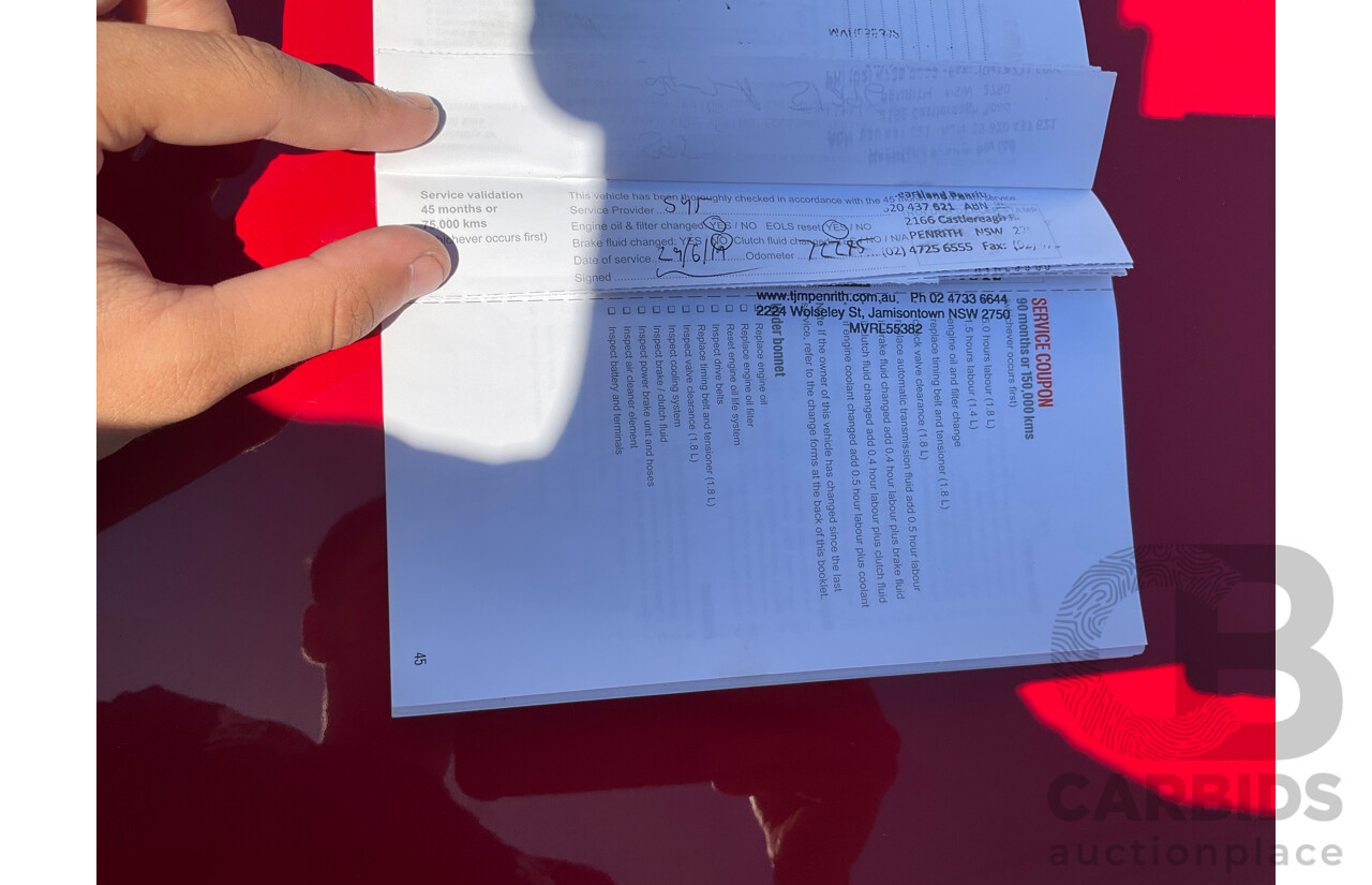 6/2015 Holden Trax LTZ TJ MY15 4d Wagon Red Hot 1.8L