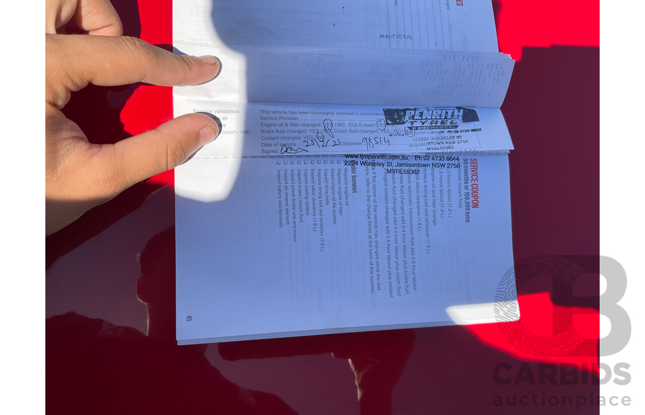 6/2015 Holden Trax LTZ TJ MY15 4d Wagon Red Hot 1.8L