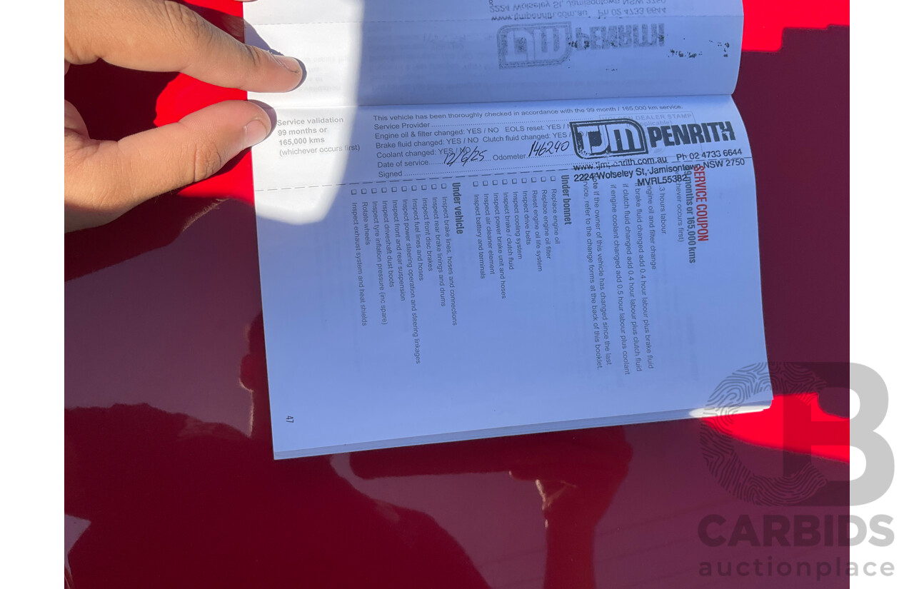 6/2015 Holden Trax LTZ TJ MY15 4d Wagon Red Hot 1.8L