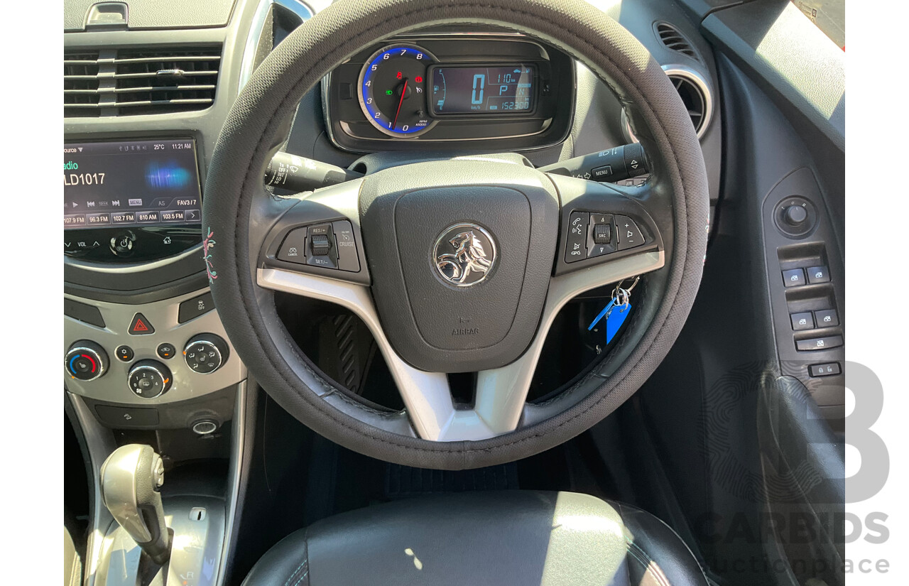 6/2015 Holden Trax LTZ TJ MY15 4d Wagon Red Hot 1.8L