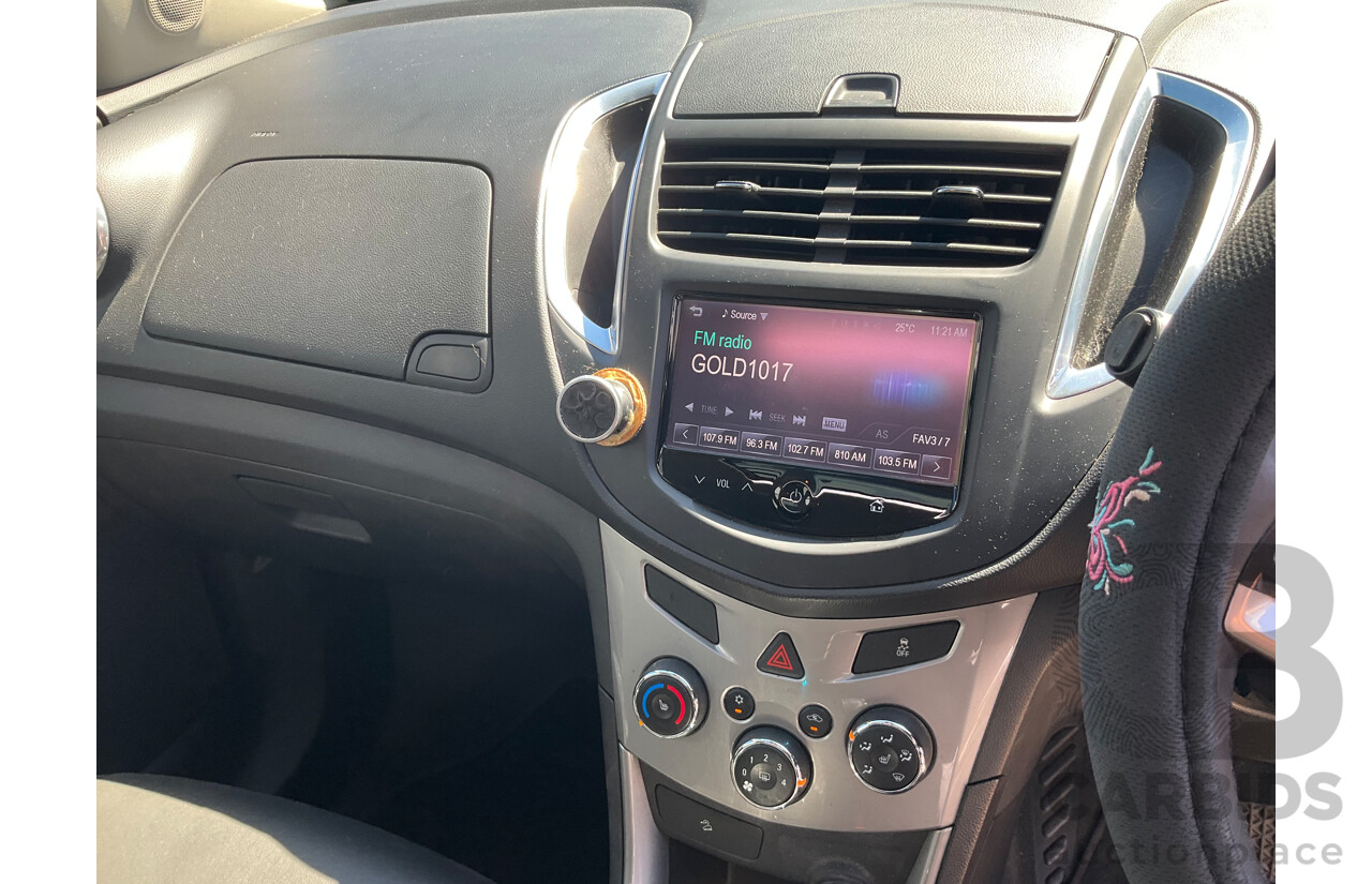 6/2015 Holden Trax LTZ TJ MY15 4d Wagon Red Hot 1.8L