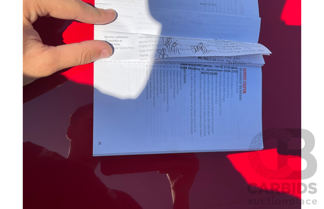 6/2015 Holden Trax LTZ TJ MY15 4d Wagon Red Hot 1.8L