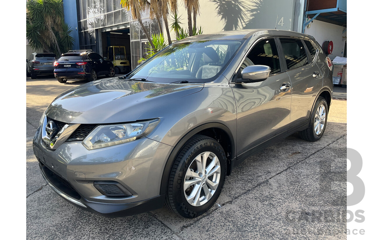 11/2015 Nissan X-Trail ST (FWD) T32 4d Wagon Gun Grey Metallic 2.5L