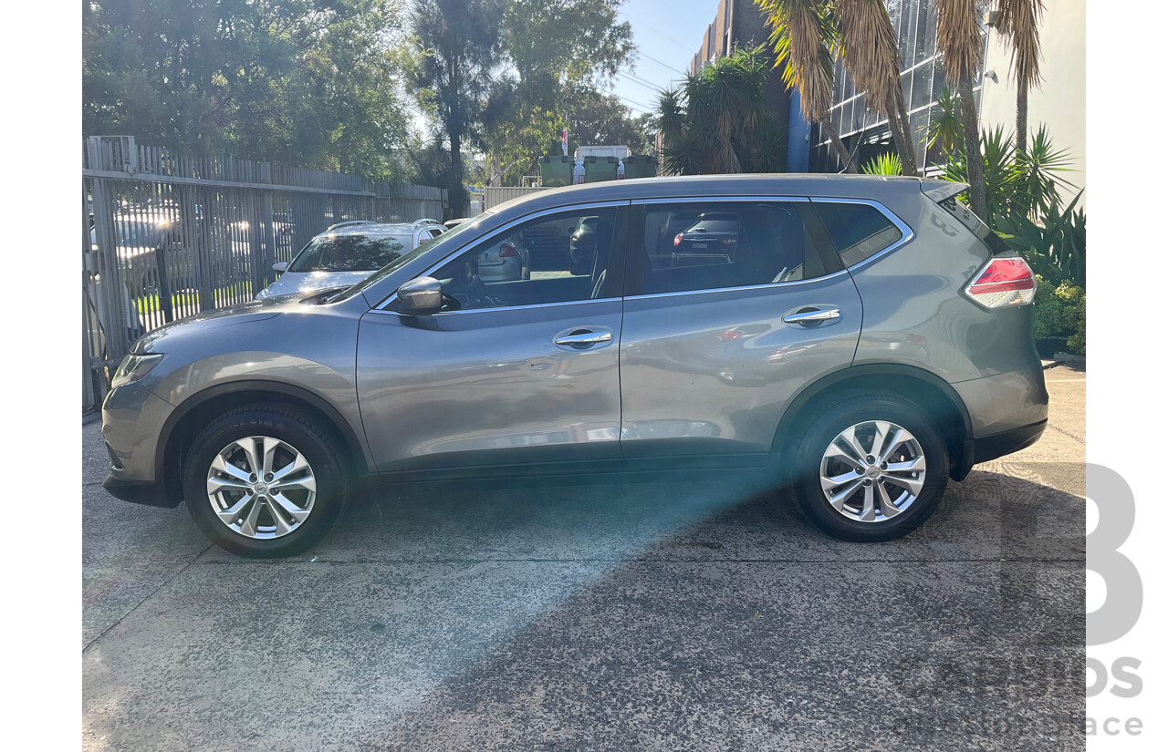 11/2015 Nissan X-Trail ST (FWD) T32 4d Wagon Gun Grey Metallic 2.5L