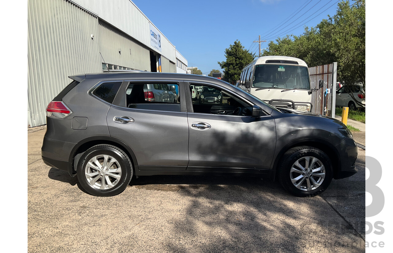11/2015 Nissan X-Trail ST (FWD) T32 4d Wagon Gun Grey Metallic 2.5L