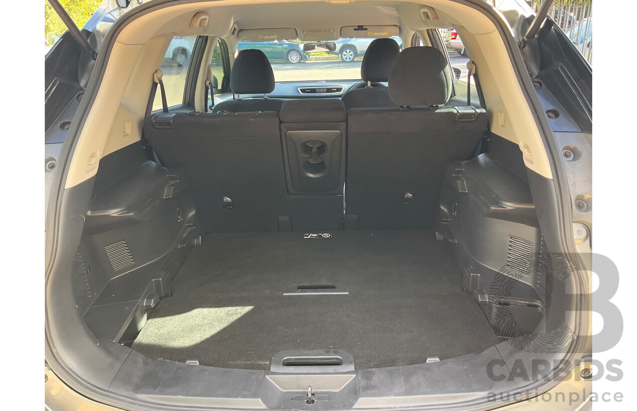 11/2015 Nissan X-Trail ST (FWD) T32 4d Wagon Gun Grey Metallic 2.5L