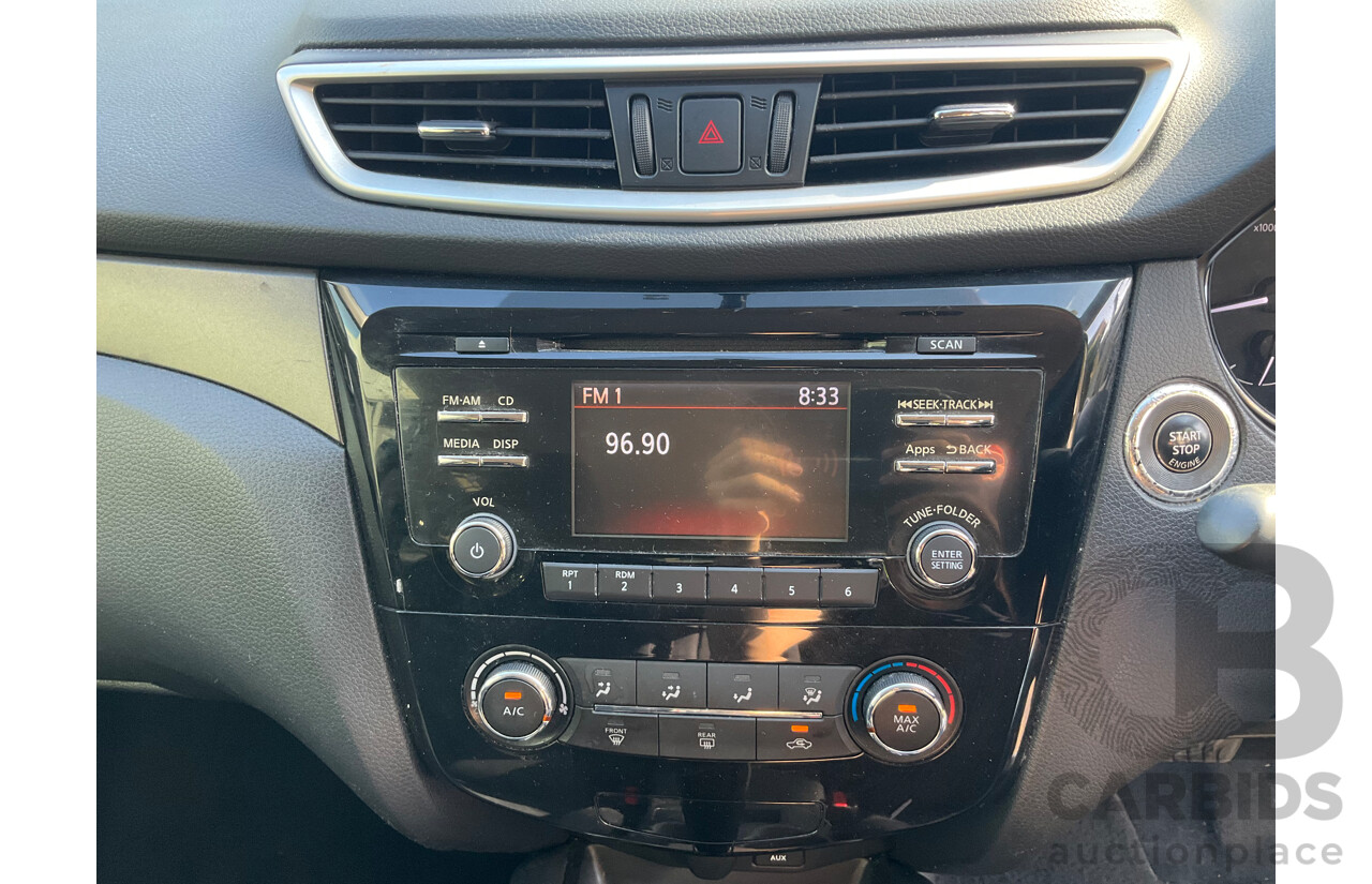 11/2015 Nissan X-Trail ST (FWD) T32 4d Wagon Gun Grey Metallic 2.5L