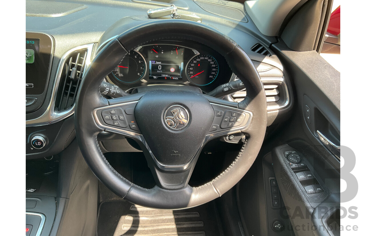 11/2017 Holden Equinox LTZ (FWD) FWD EQ MY18 4D Wagon Glory Red Turbo 2.0L