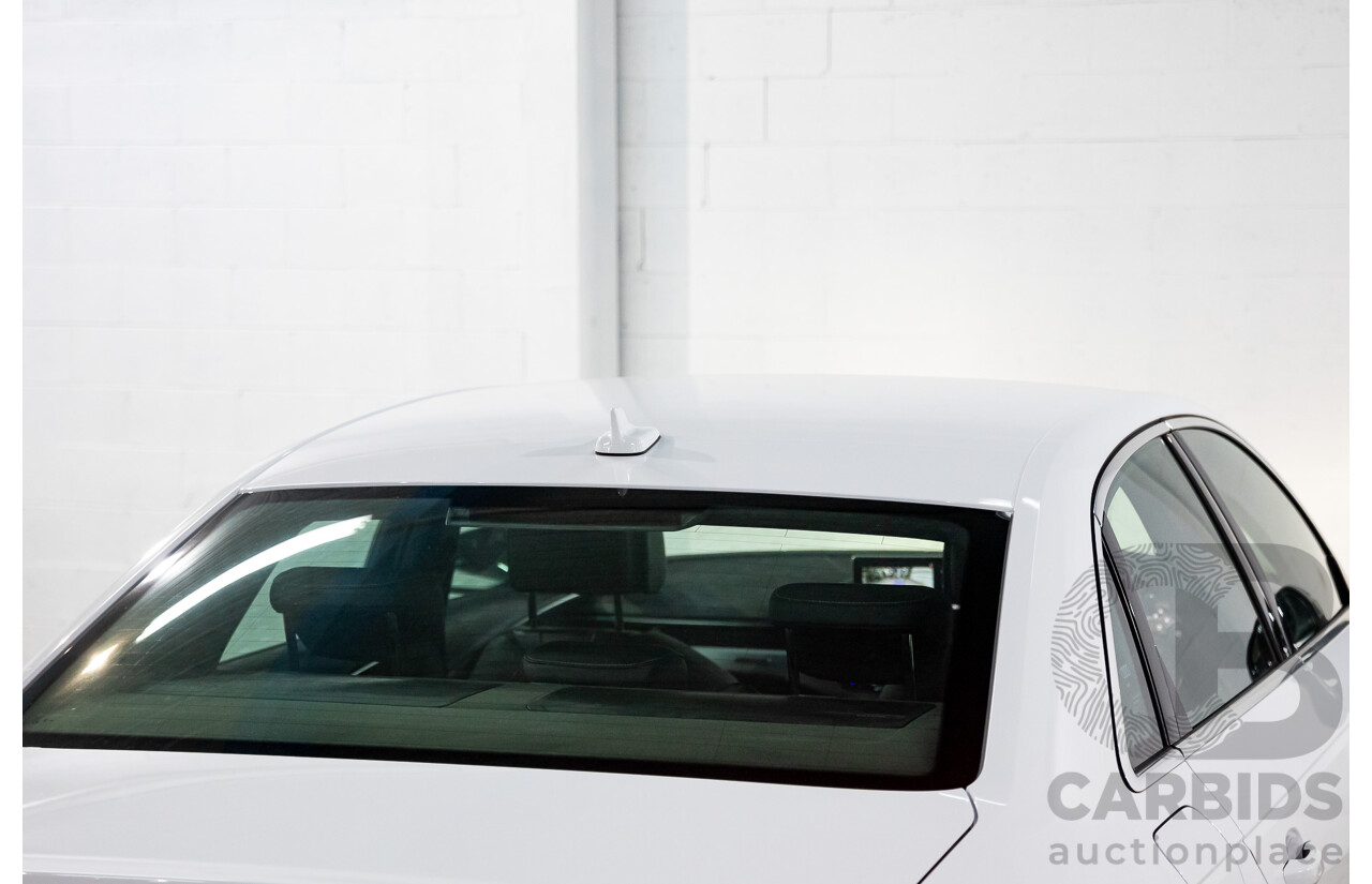 01/2018 Audi A4 2.0 TFSI Quattro S-Line LN (AWD) F4 MY18 (B9) 4d Sedan Ibis White Turbo 2.0L