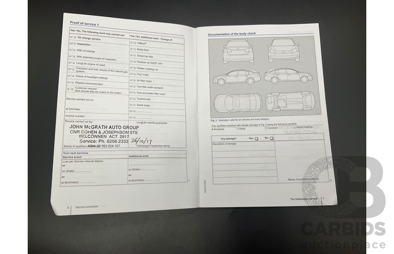 8/2016 Volkswagen Golf GTi AU MY16 5d Hatchback Deep Black Pearl Turbo 2.0L