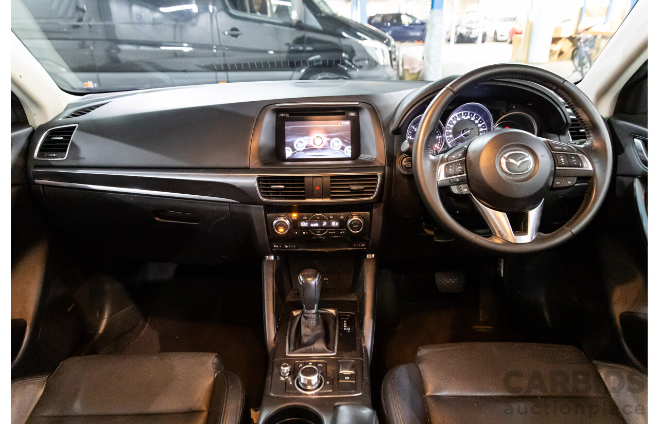 06/2016 Mazda Cx-5 Akera (AWD) MY15 4d Wagon Crystal Blue Pearl Turbo Diesel 2.2L