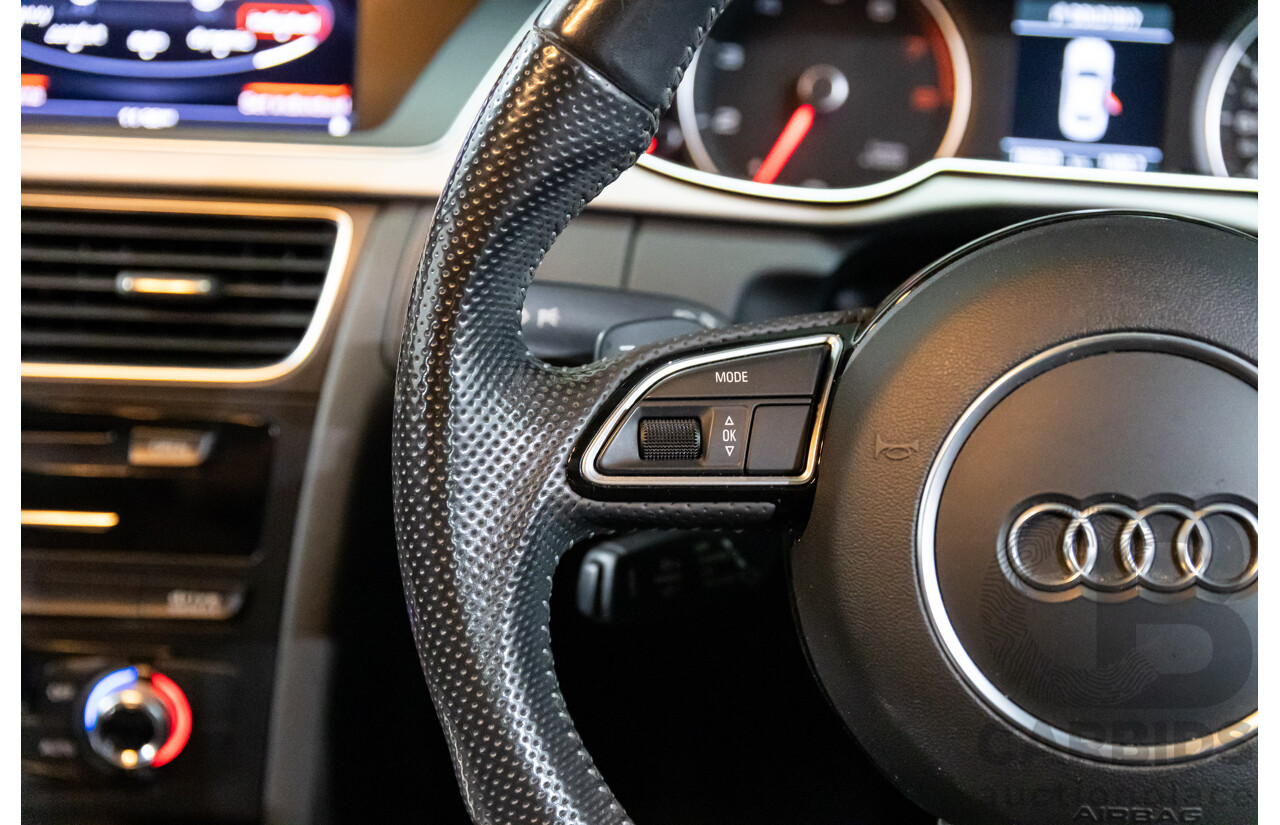 10/2014 Audi A4 2.0 TFSI Ambition Quattro (AWD) B8 (8K) MY14 4d Sedan Monsoon Grey Metallic Turbo 2.0L