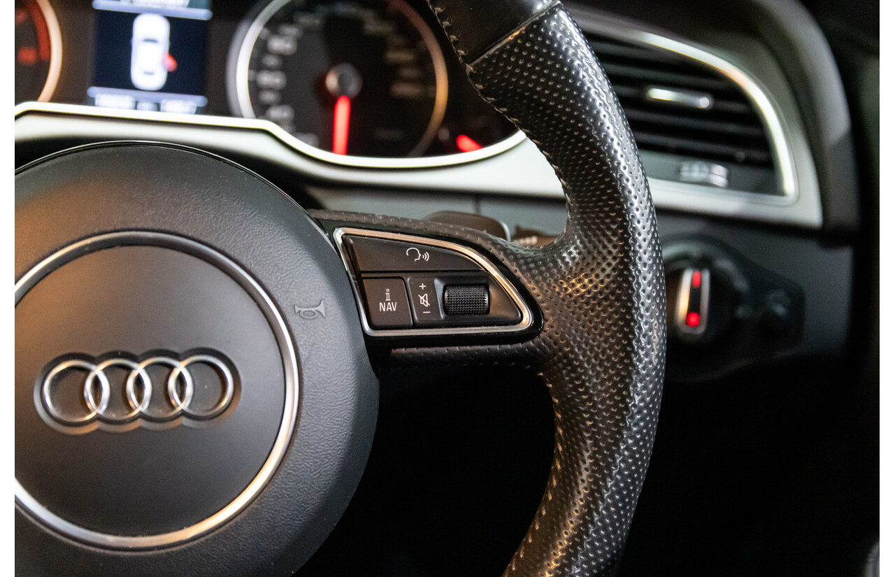 10/2014 Audi A4 2.0 TFSI Ambition Quattro (AWD) B8 (8K) MY14 4d Sedan Monsoon Grey Metallic Turbo 2.0L