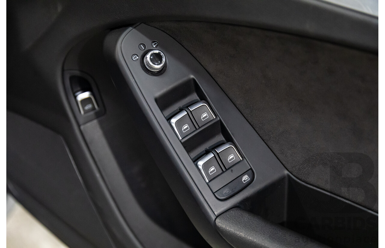 10/2014 Audi A4 2.0 TFSI Ambition Quattro (AWD) B8 (8K) MY14 4d Sedan Monsoon Grey Metallic Turbo 2.0L