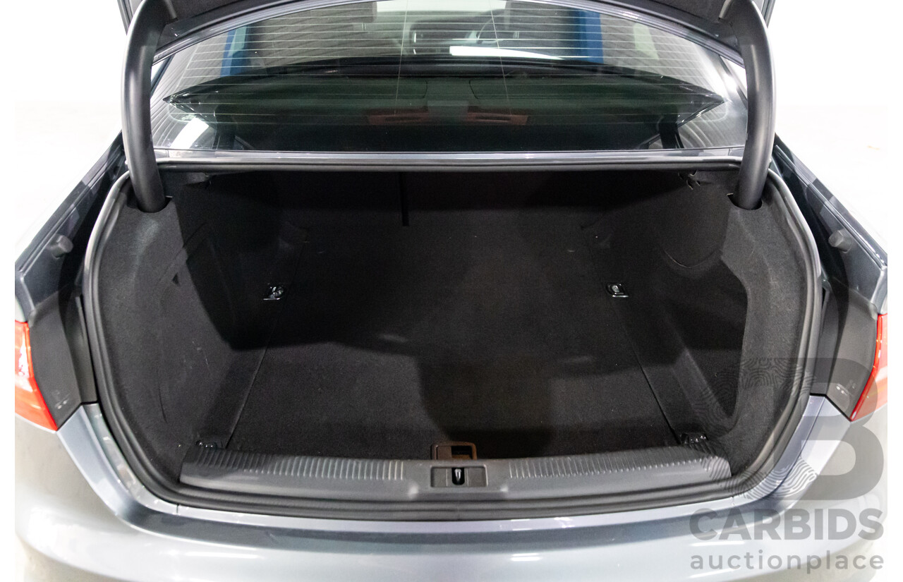10/2014 Audi A4 2.0 TFSI Ambition Quattro (AWD) B8 (8K) MY14 4d Sedan Monsoon Grey Metallic Turbo 2.0L