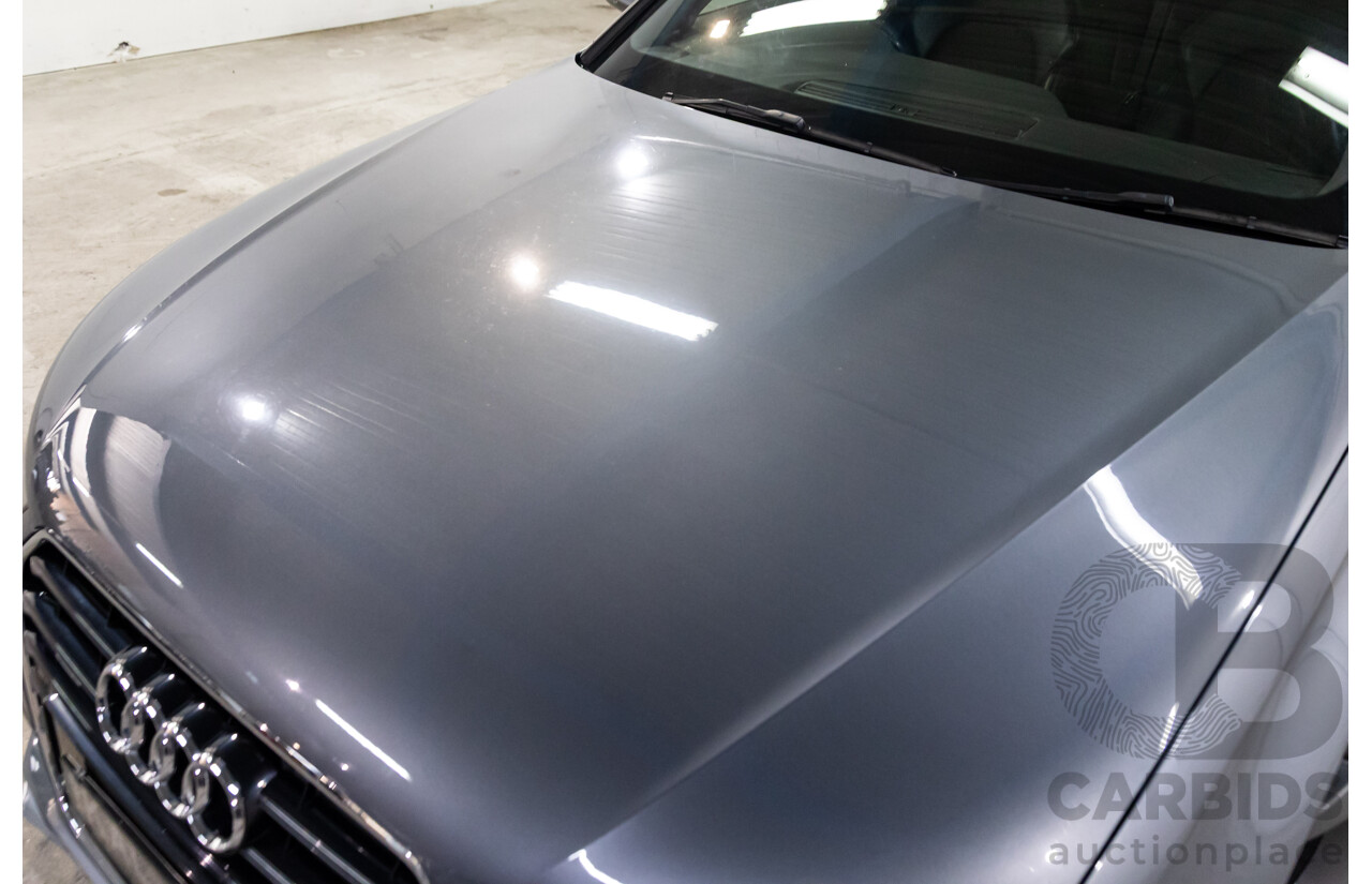 10/2014 Audi A4 2.0 TFSI Ambition Quattro (AWD) B8 (8K) MY14 4d Sedan Monsoon Grey Metallic Turbo 2.0L