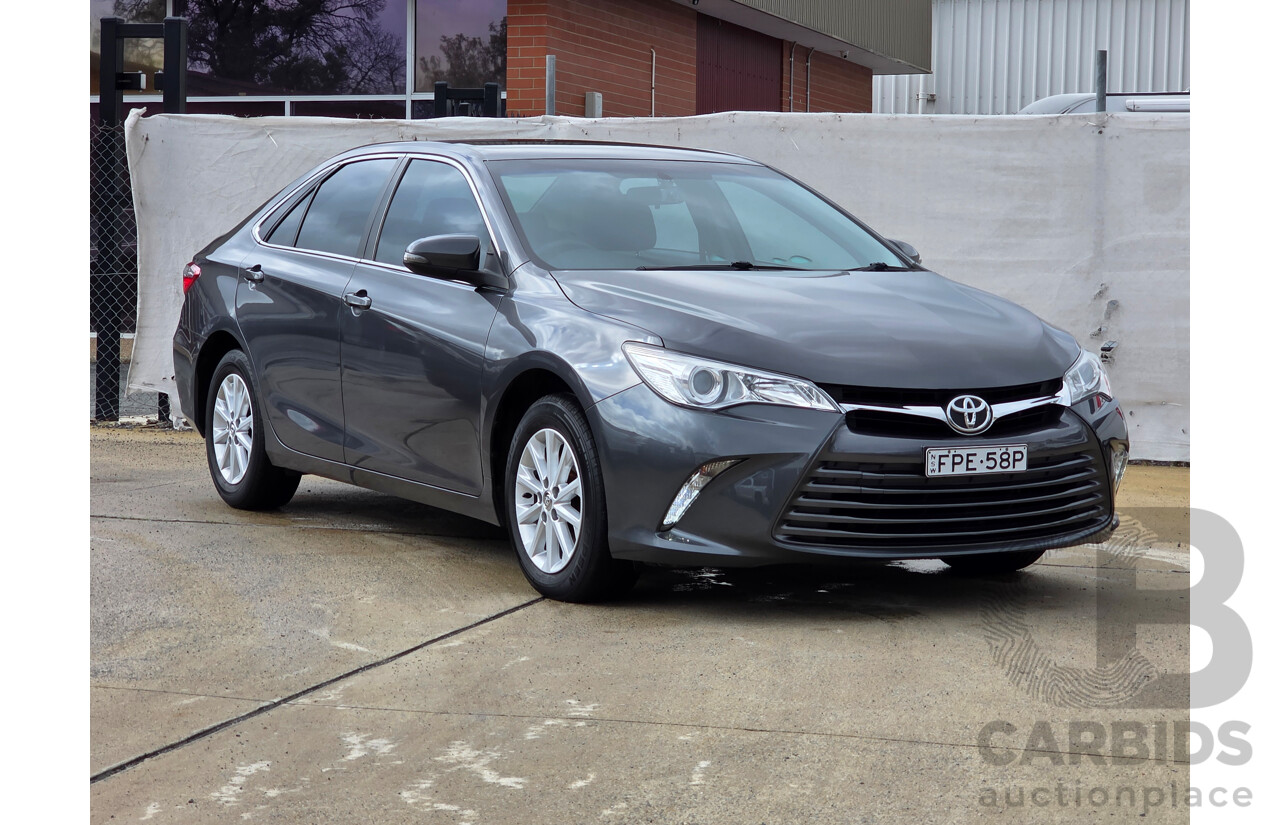 11/2015 Toyota Camry Altise ASV50R 4D Sedan Grey 2.5L